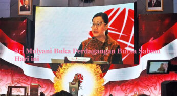 Sri Mulyani 2025: Menteri Keuangan Buka Perdagangan Bursa Saham Hari Ini