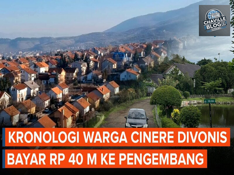 Warga Cinere Divonis Harus Membayar Rp 40 Miliar