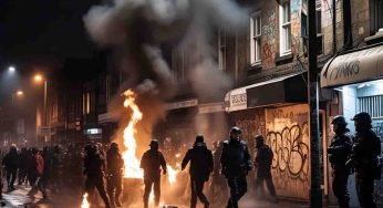 Kekerasan Rasial Meletus di Irlandia Utara